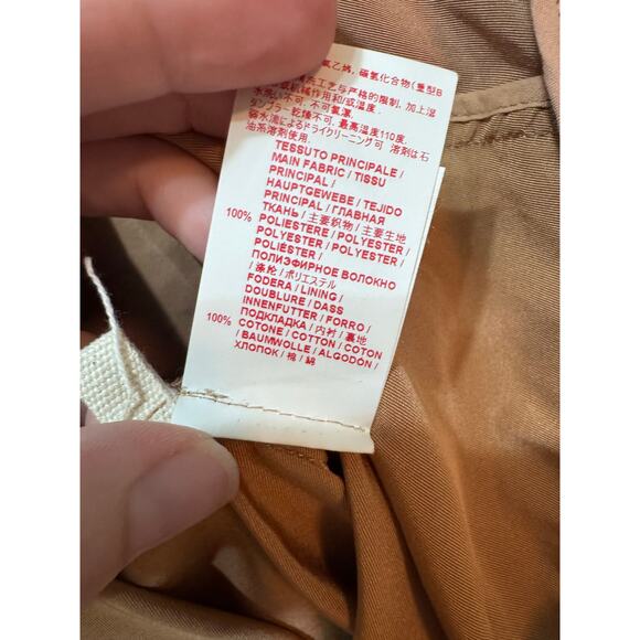 Marni Tan Straight Leg Polyester Capri Pants Size 38 - Picture 8 of 8